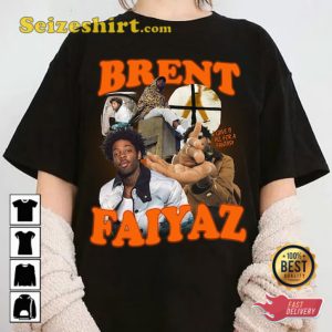 Brent Faiyaz Gravity Album Vibes Music Trendy T-Shirt