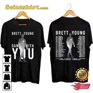 Brett Young Dance With You Tour 2023 Concert T-Shirt