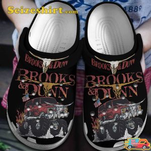Brooks And Dunn Music BnD Melodies Enthusiast Country Soul Comfort Clogs