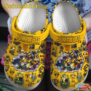 Bumblebee Transformers Movie Robot Character Autobots Comfort Clogs