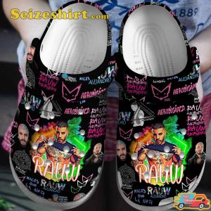 Cambia El Paso Rauw Alejandro Reggaeton Music Trendy Comfort Clogs