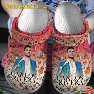 Carlos Rivera Music Te Esperaba Guerra Latin Vibes Comfortable Footwearmerch Clogs