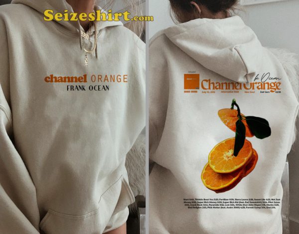 Channel Orange Inspired Frank Ocean Blond Christopher Edwin Breaux Music T-Shirt