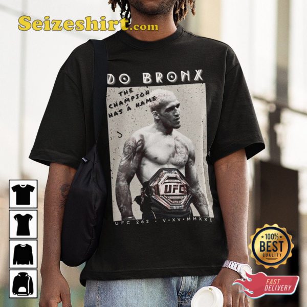 Charles Oliveira Do Bronx UFC Fighter T-shirt