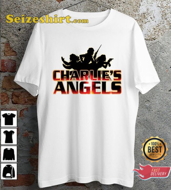 Charlie Angels Tv Movie Spy-Themed Vibes T-Shirt