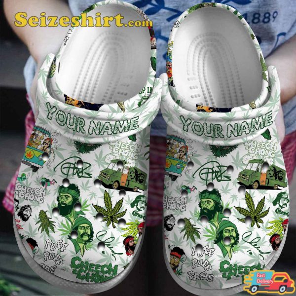 Cheech And Chong Comedy Music  Earache My Eye Cannabis Culture Comfort Clogs