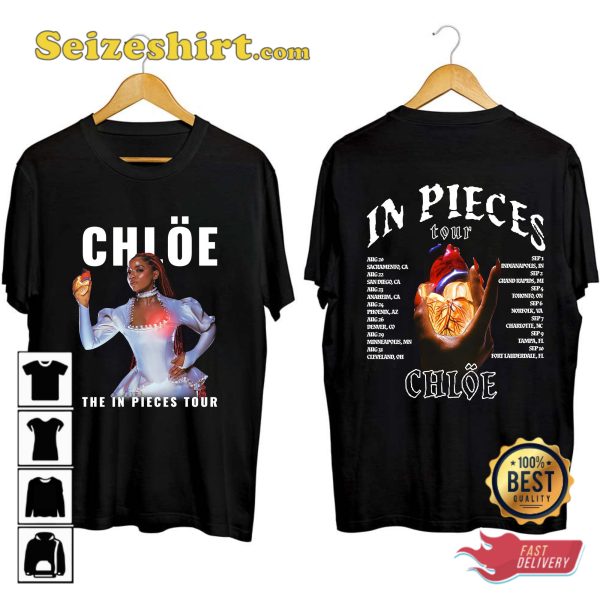 Chloe Bailey In Pieces Tour Second Leg 2023 T-shirt