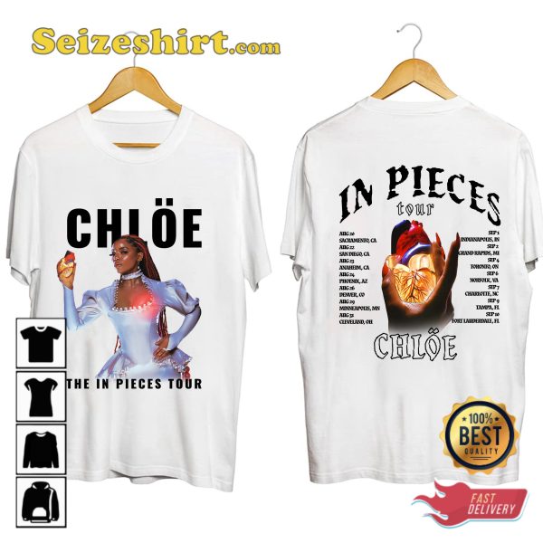 Chloe Bailey In Pieces Tour Second Leg 2023 T-shirt