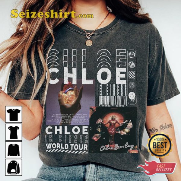 Chloe Bailey In Pieces World Tour 2023 T-shirt