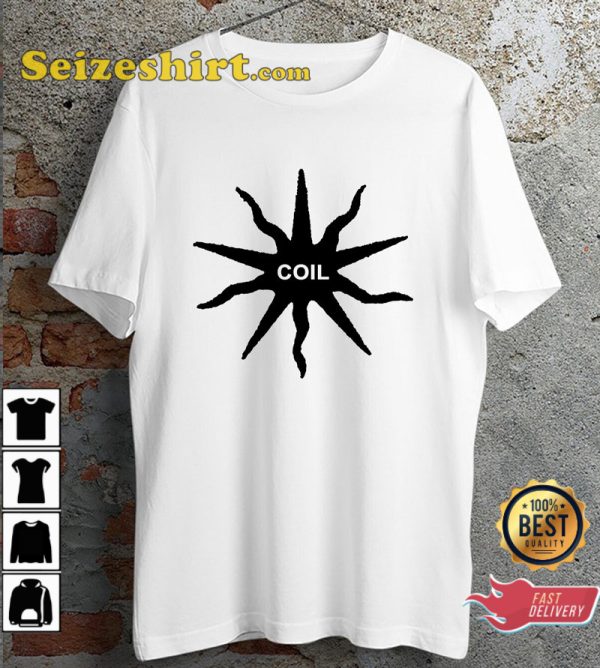 Coil Scatology Innovative Soundwaves Rock Ideal Gift Unisex T-Shirt