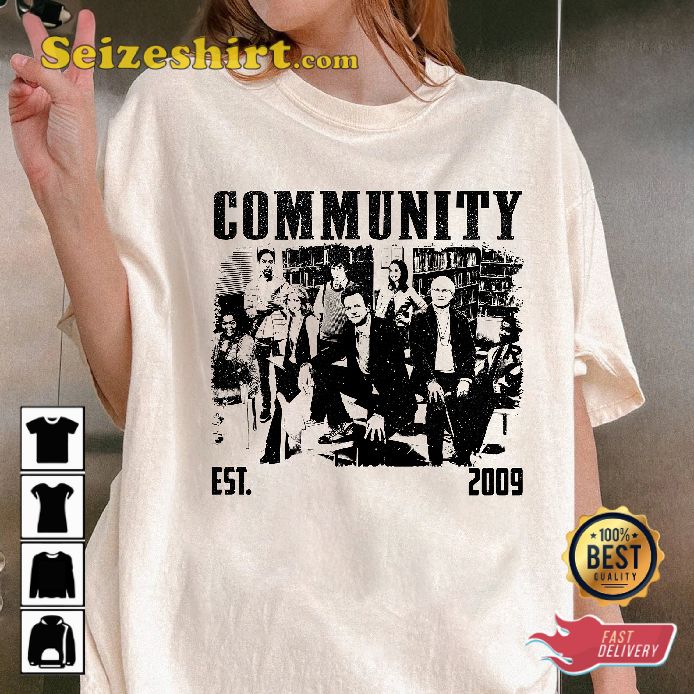 Community Movie Vibes Study Group Shenanigans Unisex T-Shirt