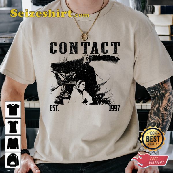 Contact Searching for Extraterrestrial Life Sci-Fi Unisex T-Shirt