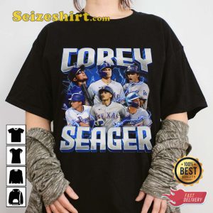 Corey Seager Los Angeles Dodgers Seags Baseball T-Shirt