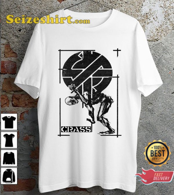 Crass Rock Band Punk Passion Unisex T-Shirt