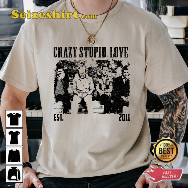 Crazy Stupid Love Cupids Comedy Romantic Unisex T-Shirt