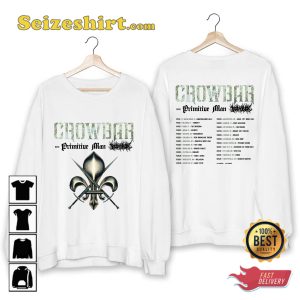 Crowbar Primitive Man And Bodybox Tour 2023 T-shirt