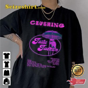 Crushing Julia Jacklin 2023 Summer Us Tour Pre Pleasure Vibes Concert T-Shirt