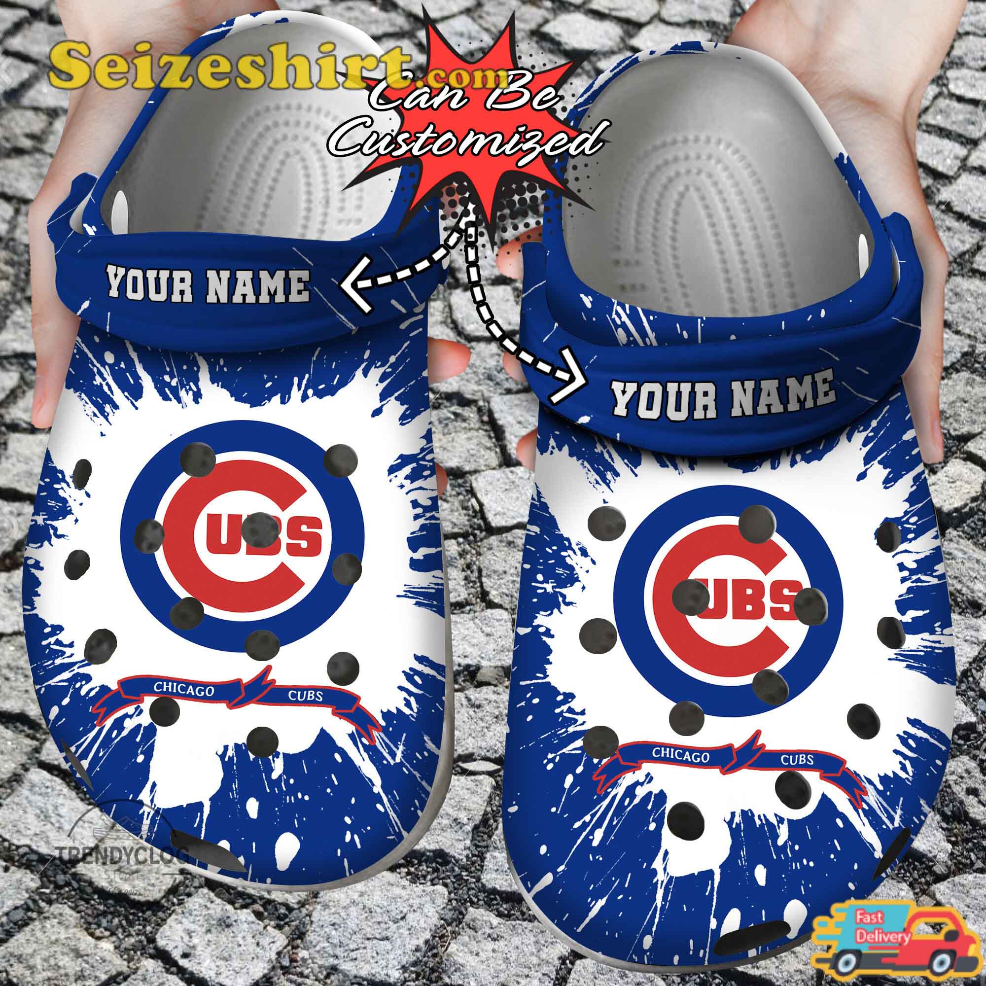 Chicago Cubs Fly The W Palomino Styles Personalized Baseball