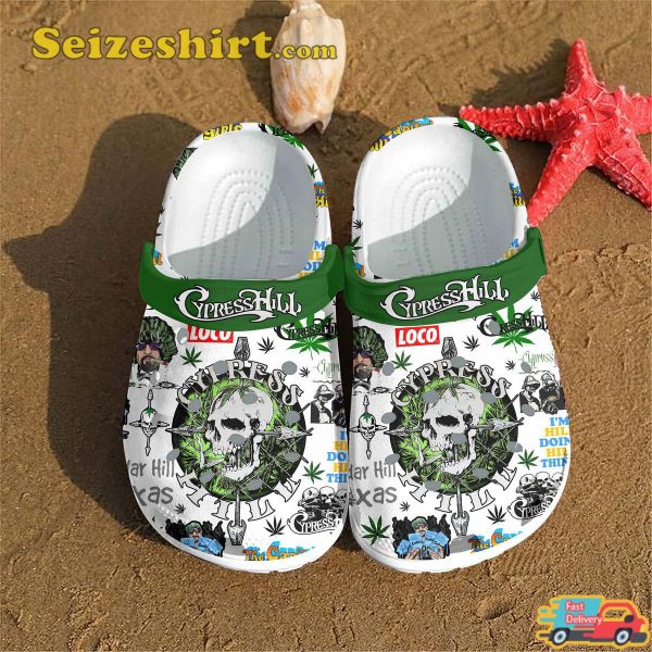 Cypress Hill Insane in the Brain Black Sunday Halloween Gift Comfort Clogs