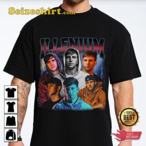 DJ Illenium Music Fan Gift Vintage T-shirt