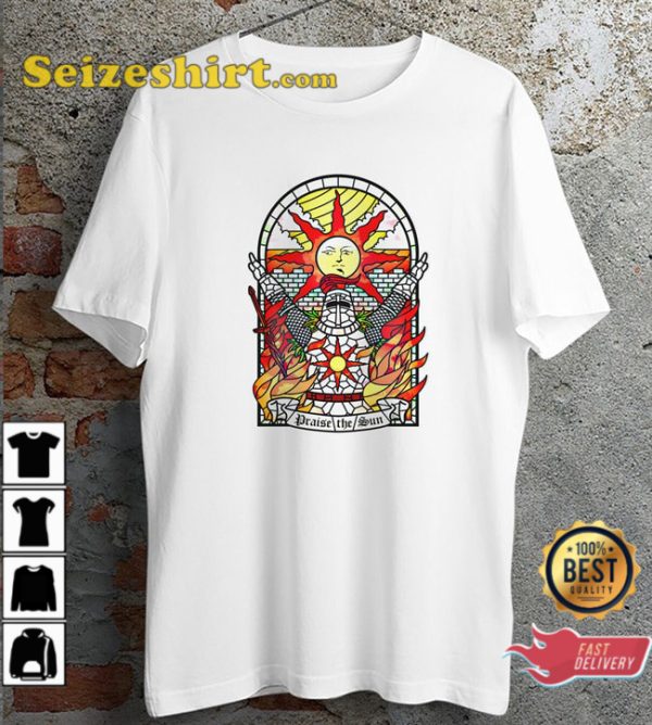 Dark Souls Praise The Sun Ideal Gift Gaming Present Unisex T-Shirt