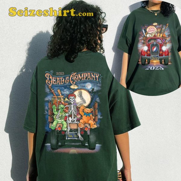 Dead Co Merchandise The Final Tour 2023 Dead And Company T-shirt