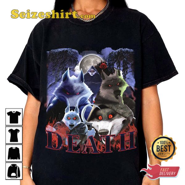 Death The Wolf Puss In Boots The Last Wish Unisex T-shirt