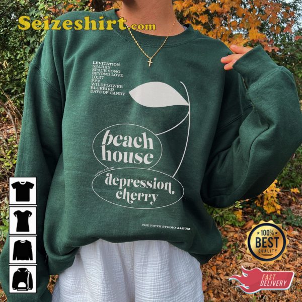 Depression Cherry Beach House American Dream Pop Music T-Shirt