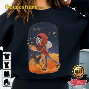 Disney Pixar Coco Miguel Comfort Colors Cartoon T-Shirt