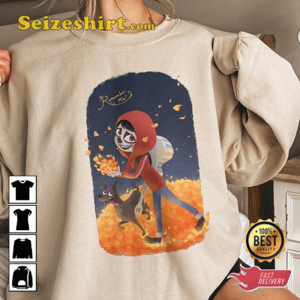 Disney Pixar Coco Miguel Comfort Colors Cartoon T-Shirt