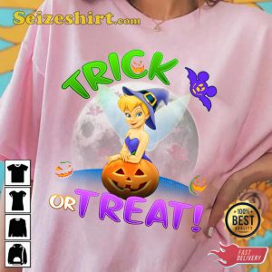 Disney Tinkerbell Trick Or Treat Halloween Costume T-Shirt