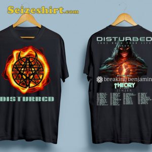 Disturbed Take Back Your Life Tour 2023 Unisex T-shirt