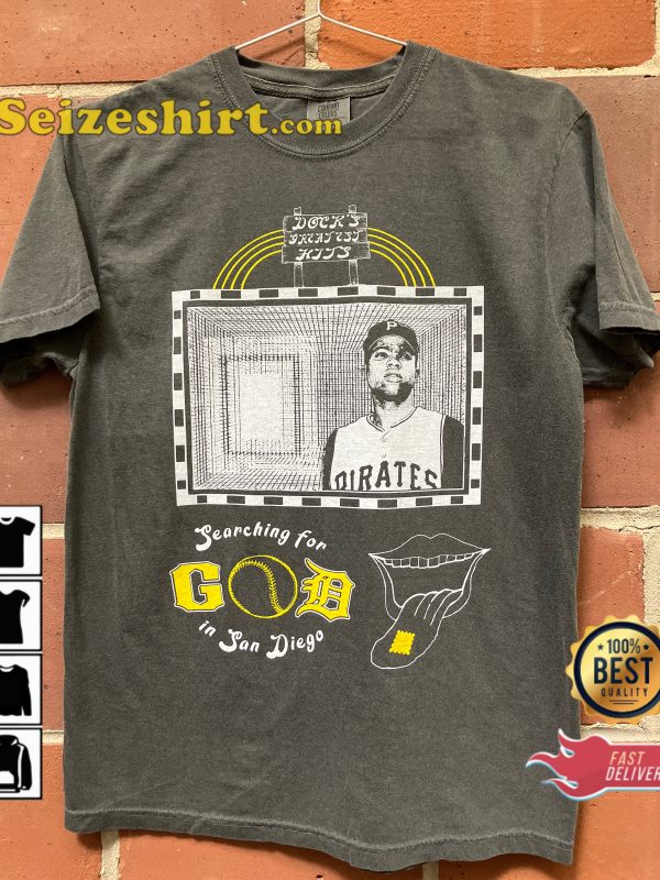 Dock Ellis Pittsburgh Pirates Dock Baseball T-Shirt