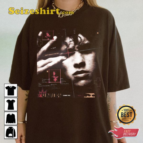 Dominic Fike Sunburn Album American Musician 2023 Pop Rock Vibes Unisex T-Shirt