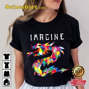 Dragon Art Imagine Dragons Mercury Fire Breathers Concert Outfit T-Shirt