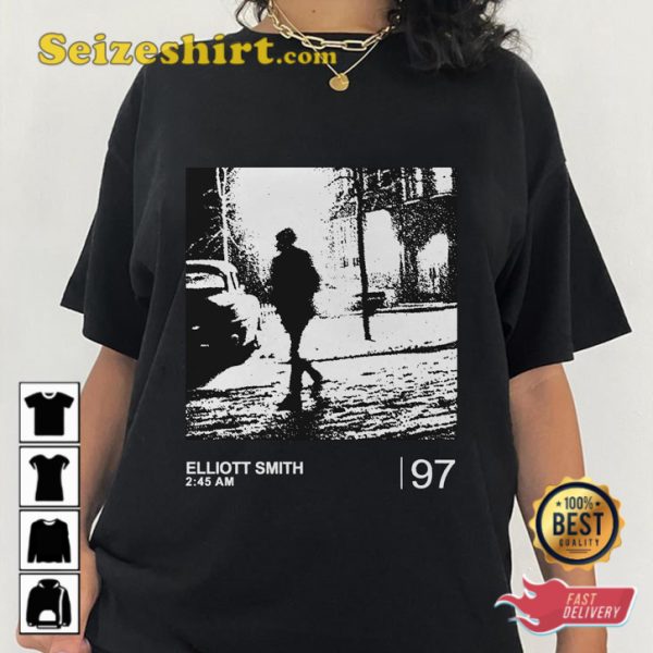 Elliott Smith Between the Bars Album Concert T-shirt