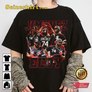 Eloy Jimenez Chicago White Sox El Train Baseball T-Shirt