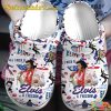 Elvis Presley Music Elvs And Freedom American Patriot Comfort Clogs
