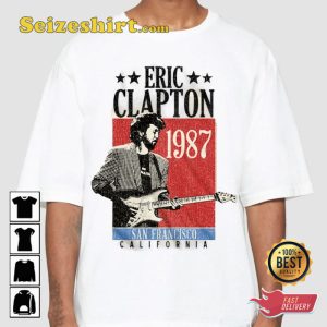 Eric Clapton Tears In Heaven Vintage Inspired T-Shirt