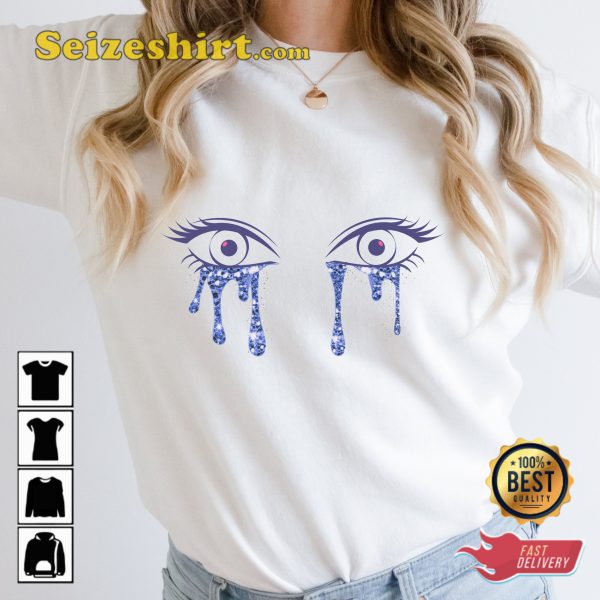 Euphoria Movie  Tears Eyes Angus Cloud T-shirt