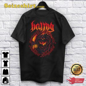 Evil Fight Fantasy Movie Heavy Metal Sauron Music T-Shirt