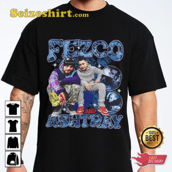 Fezco And Ashtray Euphoria Movie Enthusiast Gift T-Shirt