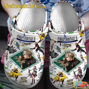 Final Fantasy Game Cloud Style Gaming Vibes Comfort Clogs