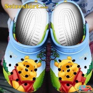 Footwearmerch Amazon The Pooh Cartoon Crocs Crocband Shoes Clogs Custom Name For Men Women And Kids