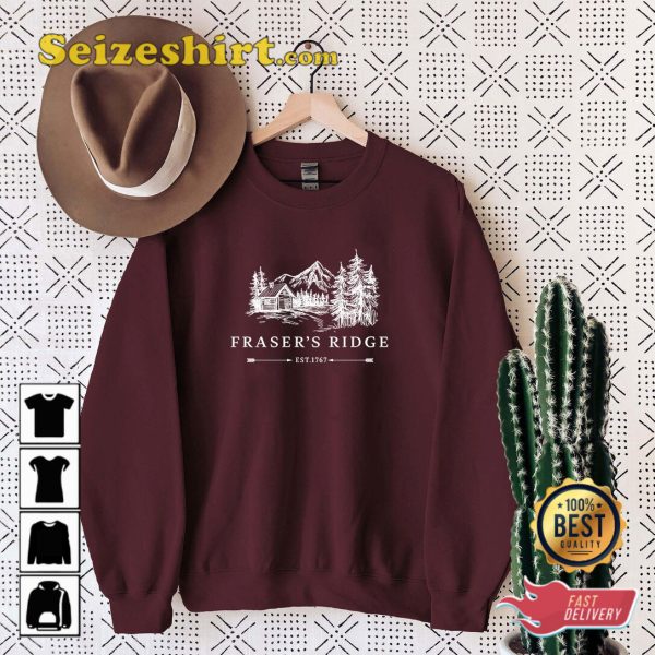 Fraser s Ridge Outlander Bookish Vintage Style Sweatshirt