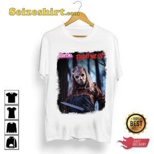 Friday The 13th Barbi Jason Voorhees Spooky Movie Vibes Unisex T-Shirt