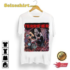 Funny Halloween Terrifier Vintage Terrifier Art Spooky Vibes Unisex T-Shirt