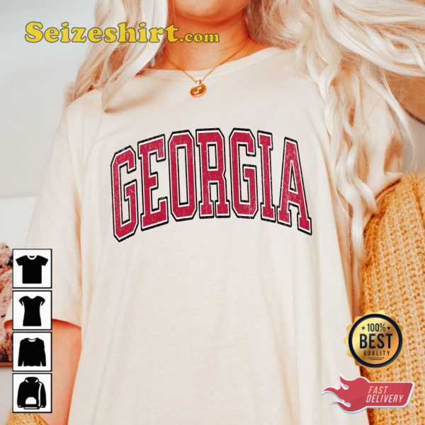 Georgia Football Classic Sweatshirt Fan T-shirt