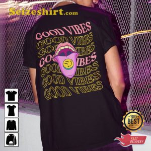 Good Vibes Edm Rave Music Festival Concert T-shirt