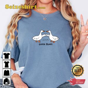 Goose Bumps Meme Ducky Funny T-shirt